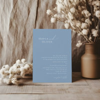Script Whimsical | Casamento Tradicional de Azul D