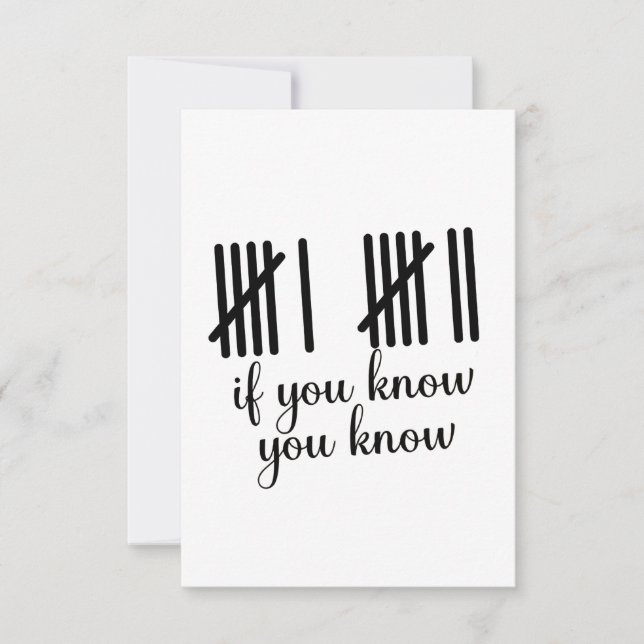 Convites Se Você Sabe, Você Sabe Seis Sete 6 7 Matemática  (Frente)