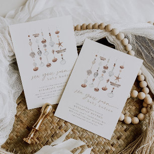 Convites Sea You Logo Chá de fraldas