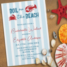 Seafood Boil Bachelorette Party