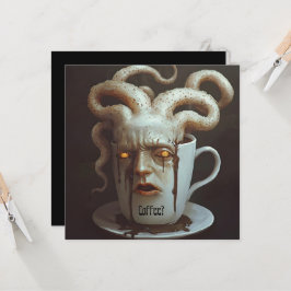 Convites Segunda-feira de manhã blues aviso de nível de caf