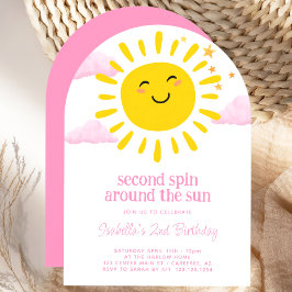 Convites Segunda rotação em torno do segundo aniversário ro