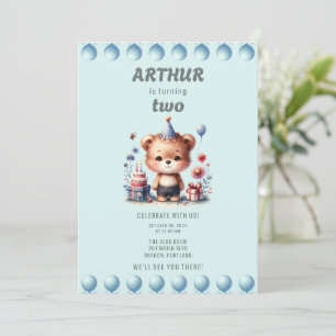 Convites Segundo aniversário de Arthur