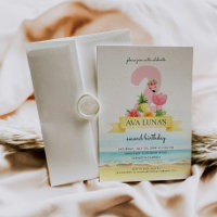 Segundo aniversário de Flamingo, Rosa Tropical