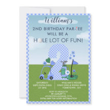 Segundo aniversário de Golf Azul Par-Tee