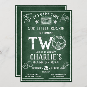 Convites Segundo aniversário de Todos os Quadros Modernos