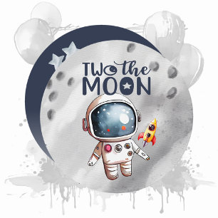 Convites segundo aniversário Dois O Menino Da Lua