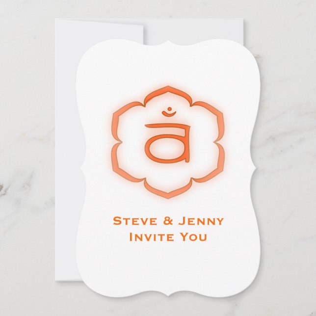 Convites segundo Chakra - Svadhisthana (Frente)