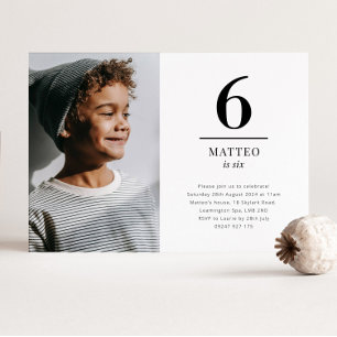 Convites Seis Fotos de Paisagem