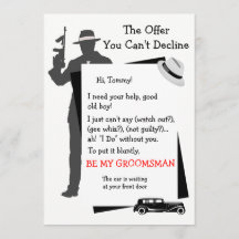 Seja a minha Padrinho de casamento, não pode recus