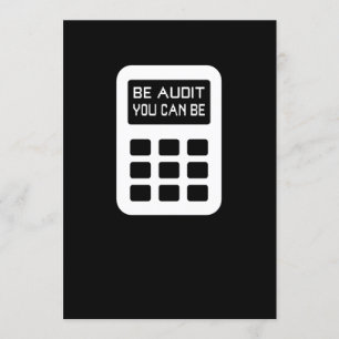 Convites Seja Auditoria Você Pode Ser Um Contador Engraçado
