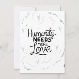 Convites Seja gentil com o Design do Lembrete