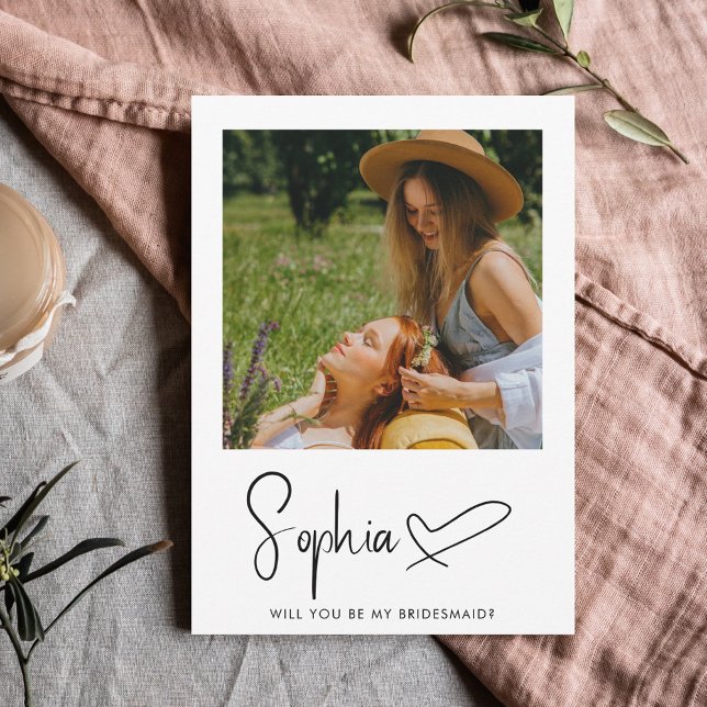 Convites Seja Minha Foto De Assinatura De Script Da Bridesm (Criador carregado)
