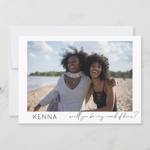 Convites Seja minha Madrinha de casamento Fotografia Propos