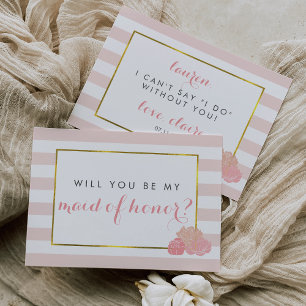 Convites Seja minha placa de Madrinha de casamento Peony