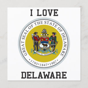 Convites Selo do estado de Delaware