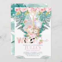 Selva de Animais Primeiro Aniversário