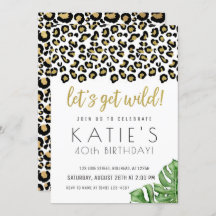 Selva Safari Selvagem de Vamos de Impressão Animal