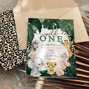 Convites Selva Selvagem Selvagem Selvagem Selvagem de Safar