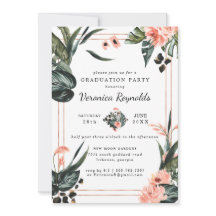 Selva Tropical Verde | Formatação Floral Rosa