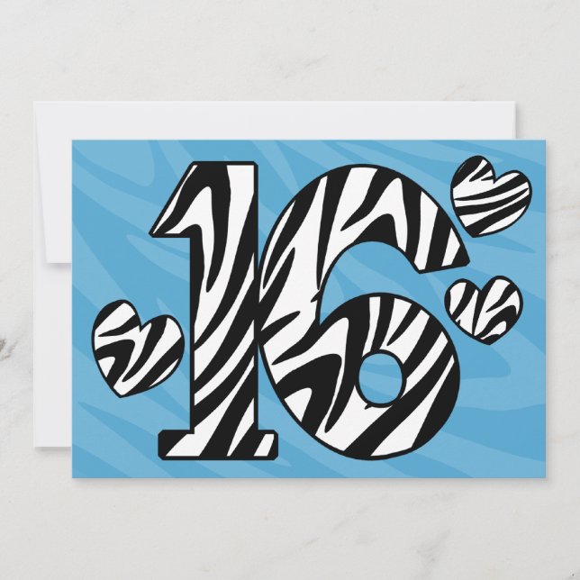 Convites Selvagem Dezesseis (Frente)