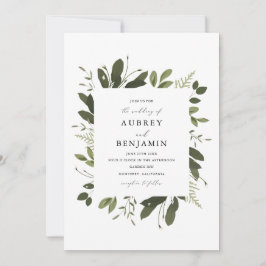 Convites Selvagem e Verde