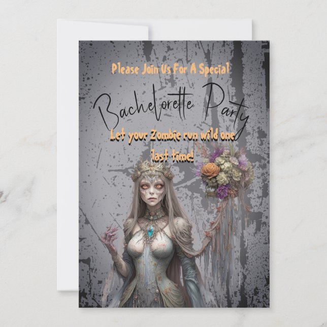 Convites Selvagem personalizada da diversão da placa de Fes (Frente)