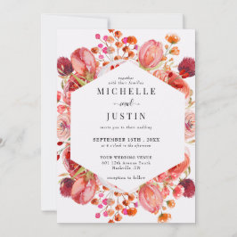 Convites Selvagens Elegantes | Casamento Rustic Photo