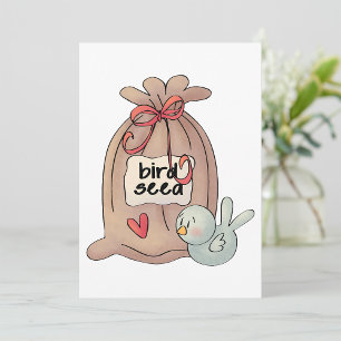 Convites Sementes De Aves E Aves