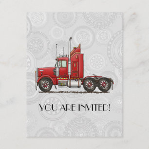 Convites Semi-Táxi bonito