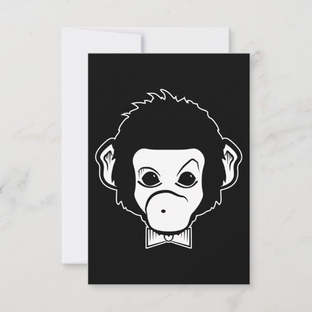 Convites senhor macaco (Frente)