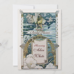 CONVITES SENHORA COM FESTA DE CHUVEIRO DE NOIVA UNICÓRNIOS