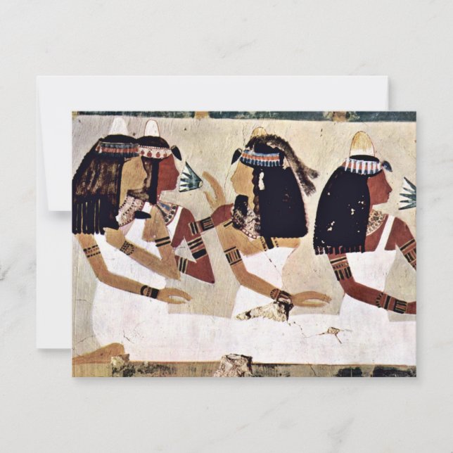 Convites Senhoras em um banquete pelo Ne do DES de Maler (Frente)