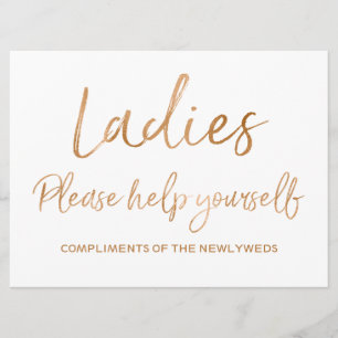 Convites Senhoras Por favor, ajudem-se a assinar o casament