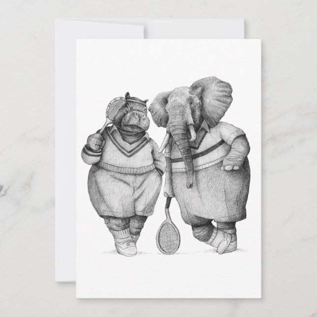 Convites Senhores do Tribunal (B&W) (Frente)