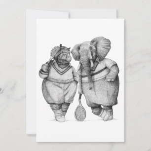 Convites Senhores do Tribunal (B&W)