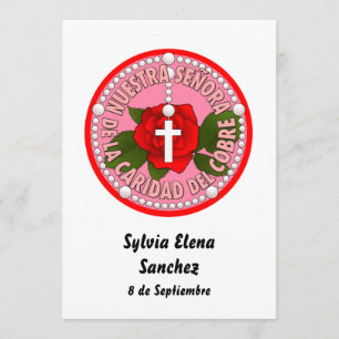Convites Señora De La Caridad Del Cobre convida