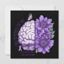 Sensibilização do Alzheimer Eu lembrarei por você