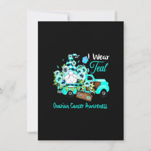Convites Sensibilização para o Câncer de ovário de Sobreviv