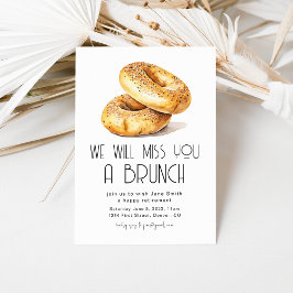 Convites Sentiremos Sua Falta De Um Brunch.