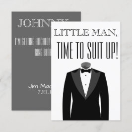 Convites Será o Meu Portador de Aliança Pedido de Casamento