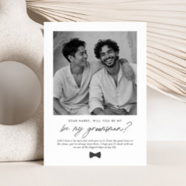 Convites Será que Você Será Meu Padrinho Proposta Manuscrit