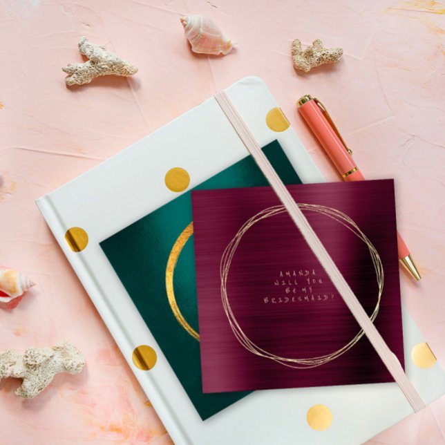 Convites Será Que Você Será Minha Colega De Bridesmaid Burg (Criador carregado)