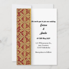 Convites "Serenading Love in each Detail"