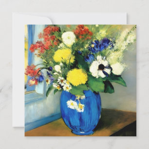 Convites Serene Flower Vase Trabalho de arte