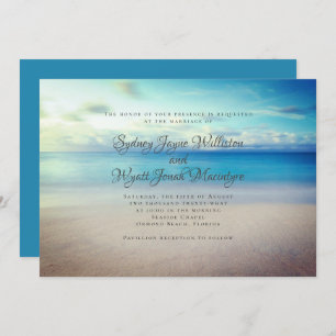 Convites Serene Seeft Casamento Ceremony Invite Modelo