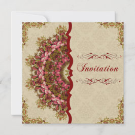 Convites Série italiana do jardim do renascimento -