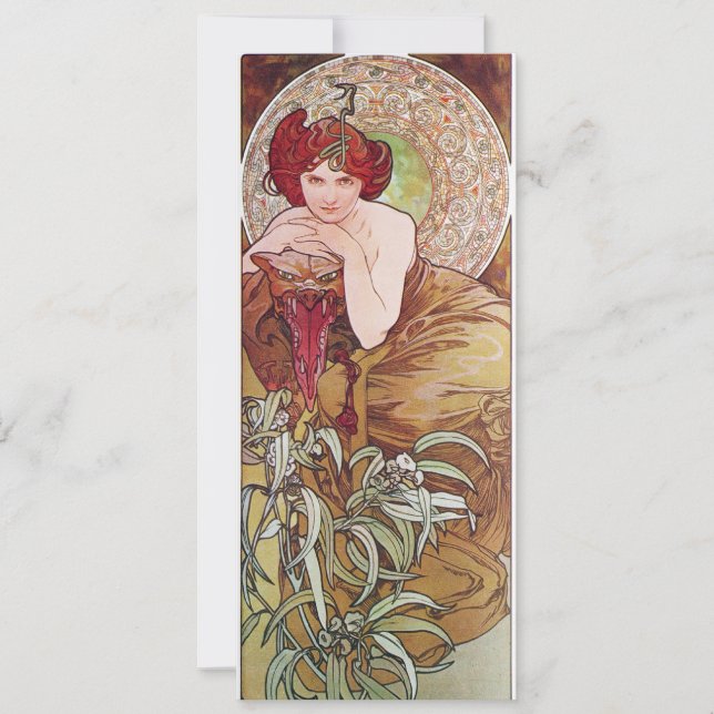 Convites Serpent Art Nouveau (Frente)