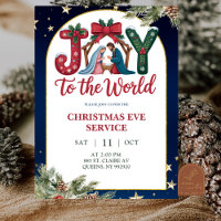 Serviço de Igreja de Natal Alegria ao Mundo