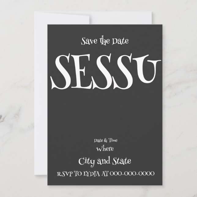 CONVITES SESSU (Frente)